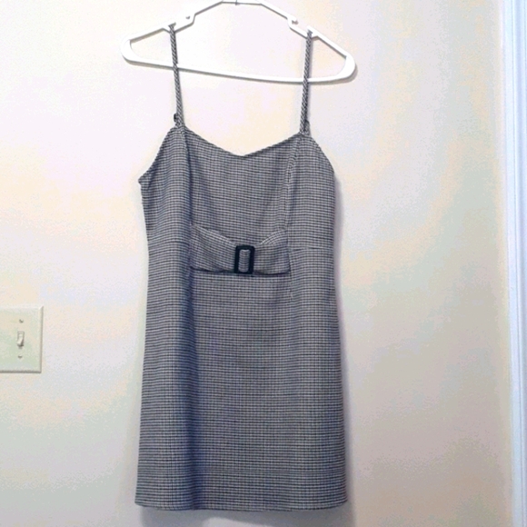 Free People Dresses & Skirts - Free People Plaid belted dress